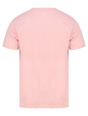 Montauk Motif Cotton Jersey T-Shirt in Rose Shadow - South Shore