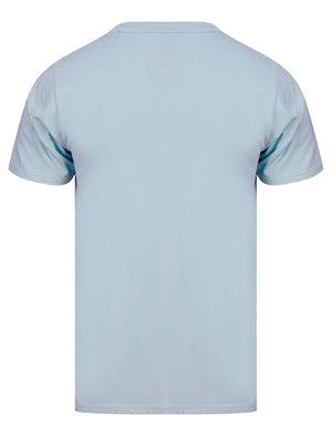 Bout Signature Motif Cotton Jersey T-Shirt in Kentucky Blue - Tokyo Laundry