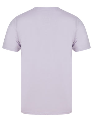 Ravens Gradient Ombre Motif Cotton Jersey T-Shirt in Purple Heather - Tokyo Laundry