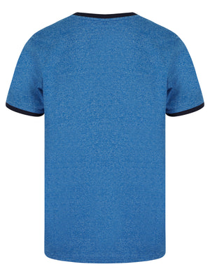 Trevor Grindle Ringer T-Shirt in Light Blue - Tokyo Laundry