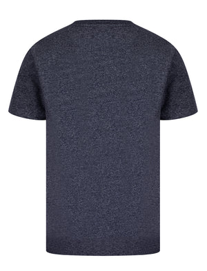 Prema Motif Cotton Jersey Grindle T-Shirt in Navy - Tokyo Laundry