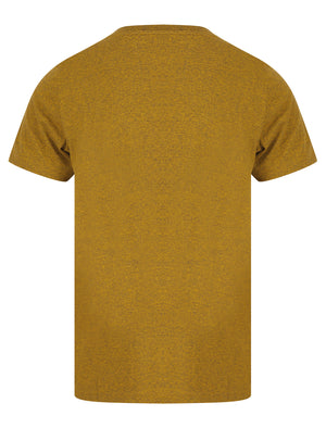 Prema Motif Cotton Jersey Grindle T-Shirt in Yellow / Black - Tokyo Laundry