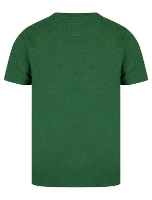 Leon Grindle Crew Neck T-Shirt in Green - Tokyo Laundry