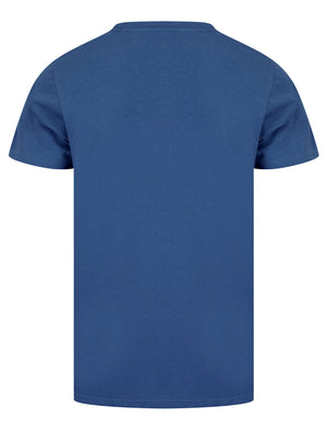 NYork Threads Motif Cotton Jersey T-Shirt in Dutch Blue - South Shore