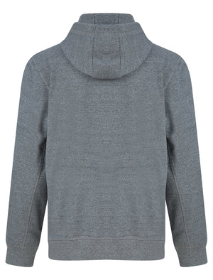 Search Motif Brushback Fleece Pullover Hoodie in Light Grey Grindle - Tokyo Laundry