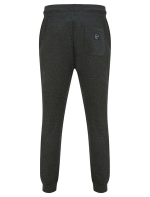 Fairwell Brushback Fleece Cuffed Joggers in Charcoal Marl - Tokyo Laundry