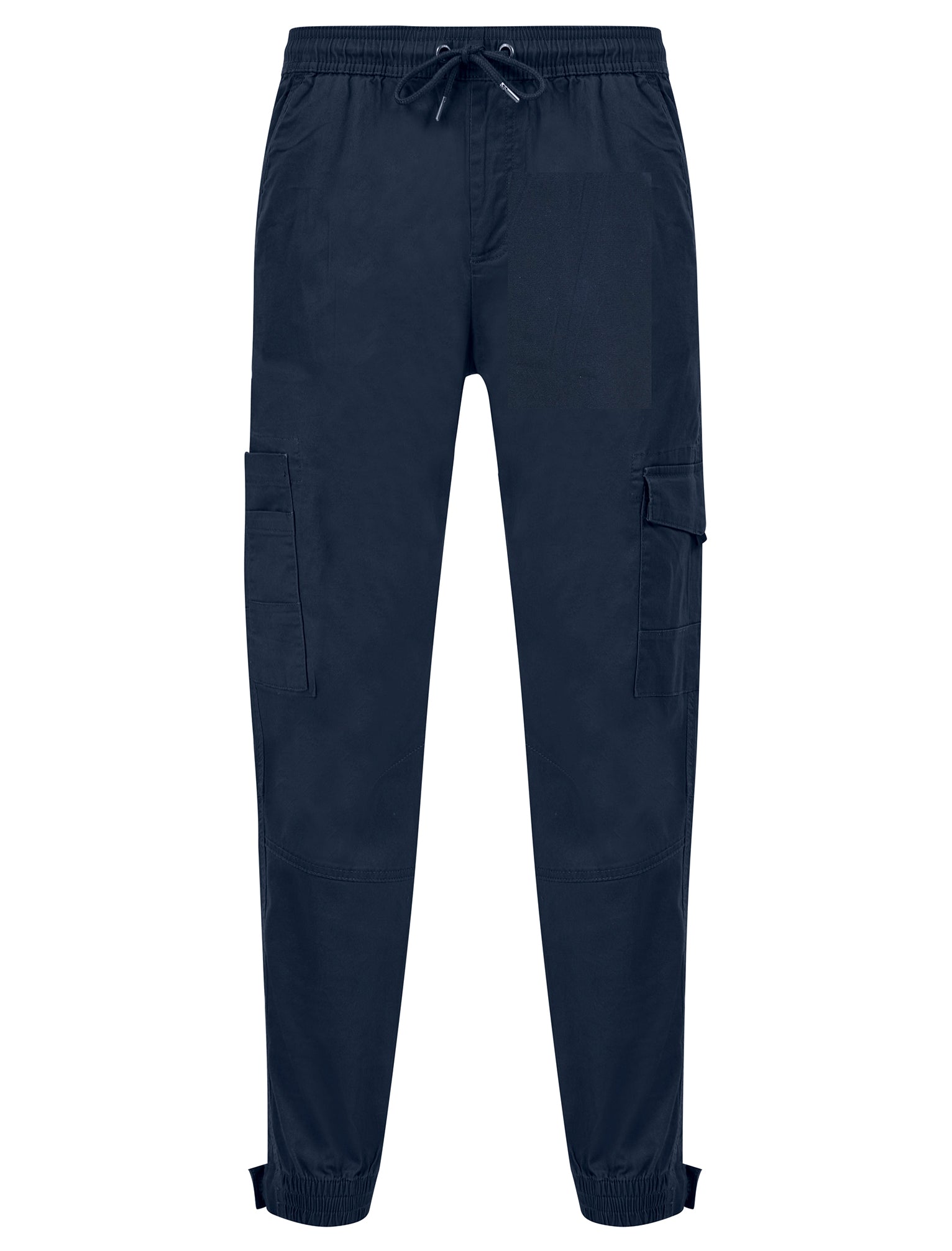 Navy blue discount cargo jogger pants