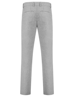 Maulua Cotton Linen Straight Leg Trousers in Grey - Tokyo Laundry
