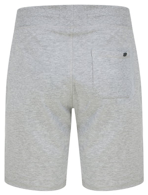 Sports Dept Applique Jogger Shorts in Light Grey Marl - Tokyo Laundry