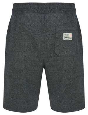 Masses Brushback Fleece Jogger Shorts in Dark Grey Grindle - Tokyo Laundry