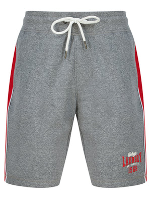 Search Grindle Jogger Shorts with Contrast Panels in Light Grey  - Tokyo Laundry