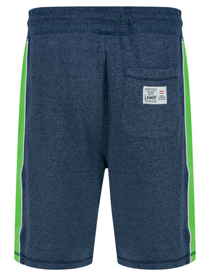 Search Grindle Jogger Shorts with Contrast Panels in Navy  - Tokyo Laundry