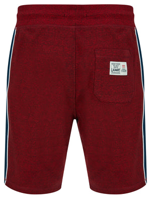 Search Grindle Jogger Shorts with Contrast Panels in Red  - Tokyo Laundry