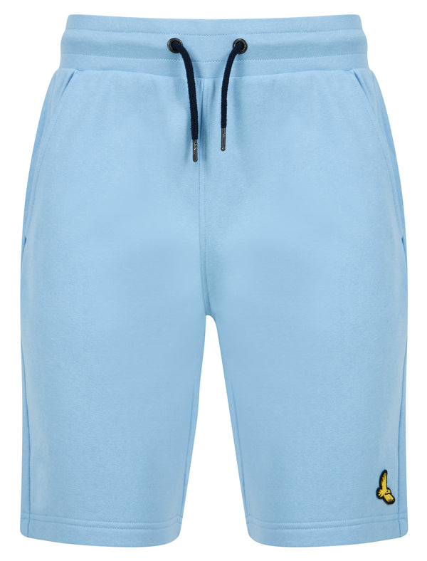 Sudrey Brushback Fleece Jogger Shorts in Blue Bell - Kensington Eastside