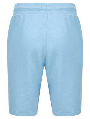 Sudrey Brushback Fleece Jogger Shorts in Blue Bell - Kensington Eastside