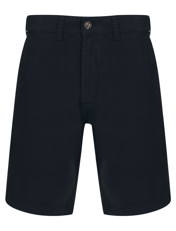Kynance Cotton Twill Chino Shorts in Sky Captain Navy - Kensington Eastside