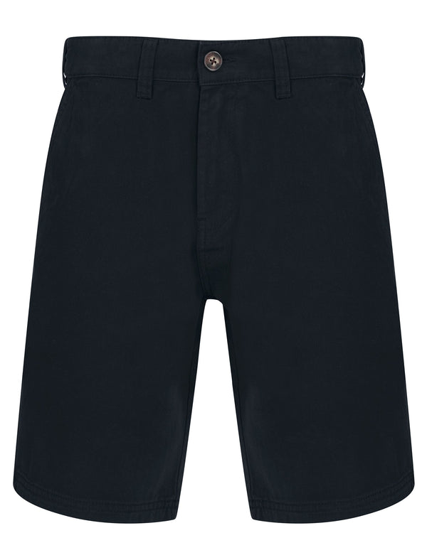 Aidan Cotton Twill Chino Shorts in Sky Captain Navy - Kensington Eastside