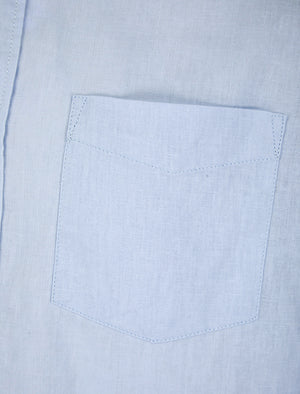 Camicia Emporio Armani Kids in misto cotone e lino Camicia Emporio Armani Kids in misto cotone e lino