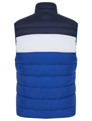 Tarmon 2 Microfleece Lined Quilted Puffer Gilet in Sodalite Blue - Tokyo Laundry Active Tech