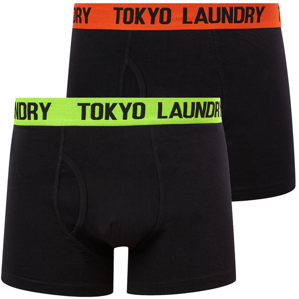 Southey (2 Pack) Boxer Shorts Set in Love Birds / Tangerine Tango - Tokyo Laundry