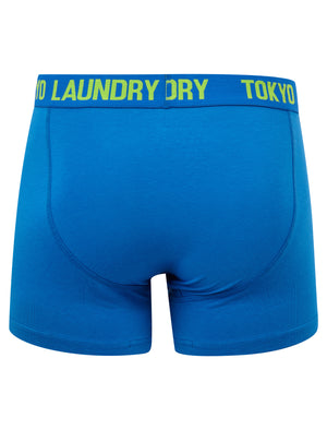 Starfield (2 Pack) Boxer Shorts Set in Jet Blue / Love Birds - Tokyo Laundry