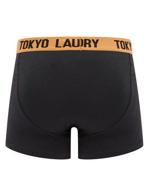 Trader (2 Pack) Boxer Shorts Set in Papaya / Mint - Tokyo Laundry