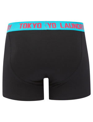 Sky (2 Pack) Boxer Shorts Set in Bright Marigold / Blue Atoll - Tokyo –  Tokyo Laundry