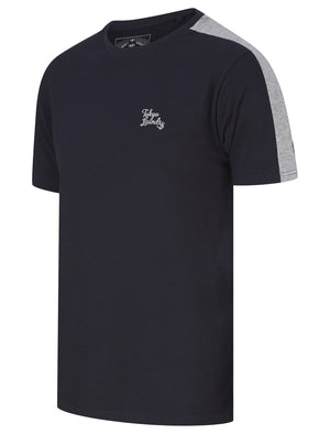 Withington 2pc Cotton T-Shirt and Shorts Lounge Set in Sky Captain Navy - Tokyo Laundry