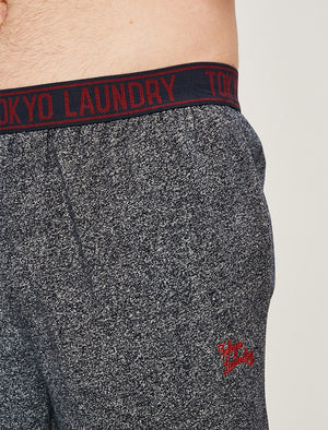 Ruskin Lounge Pants in Navy Marl Fleck - Tokyo Laundry