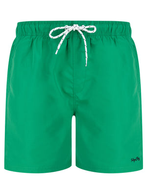 Namaste Classic Swim Shorts in Jolly Green - Tokyo Laundry
