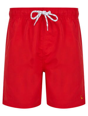 Abyss Classic Swim Shorts in Chinese Red - South Shore