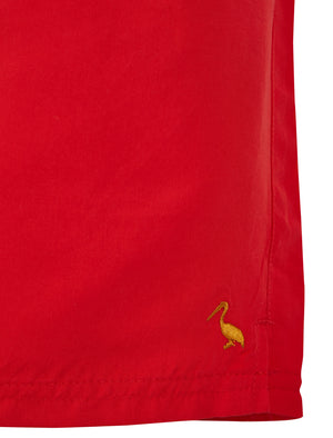 Abyss Classic Swim Shorts in Chinese Red - South Shore