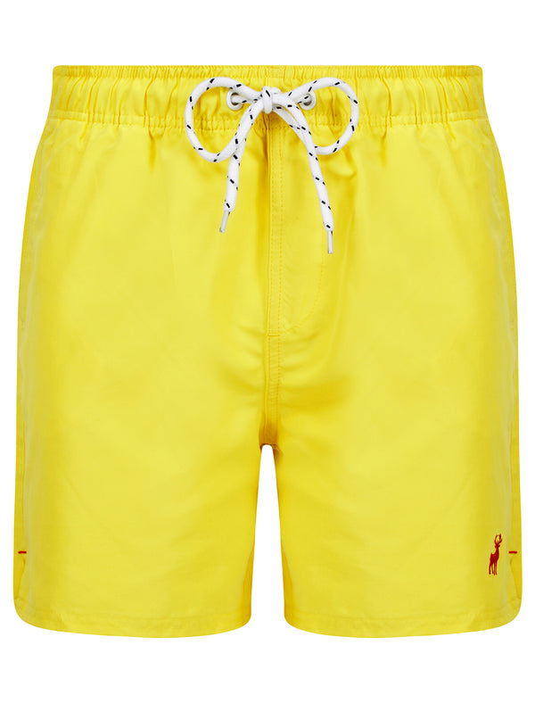 Alejandro Classic Swim Shorts in Meadowlark Yellow - Kensington Eastside