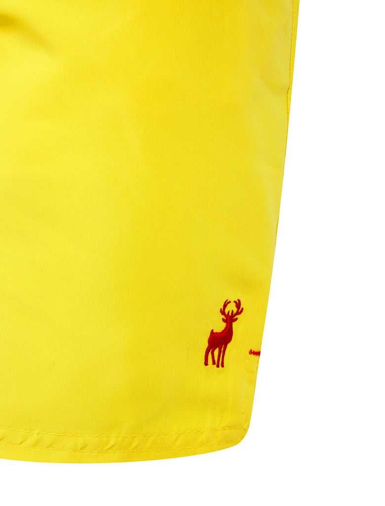 Alejandro Classic Swim Shorts in Meadowlark Yellow - Kensington Eastsi ...
