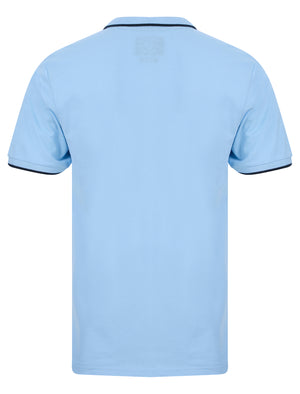 Stenhouse Cotton Pique Polo Shirt in Blue Bell - Kensington Eastside