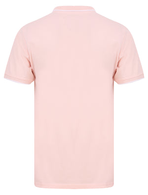 Stenhouse Cotton Pique Polo Shirt in Blushing Pink - Kensington Eastside