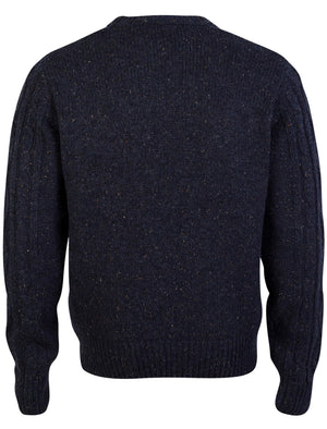 Tokyo Laundry Stockport Cable Knit Sweater in Blue