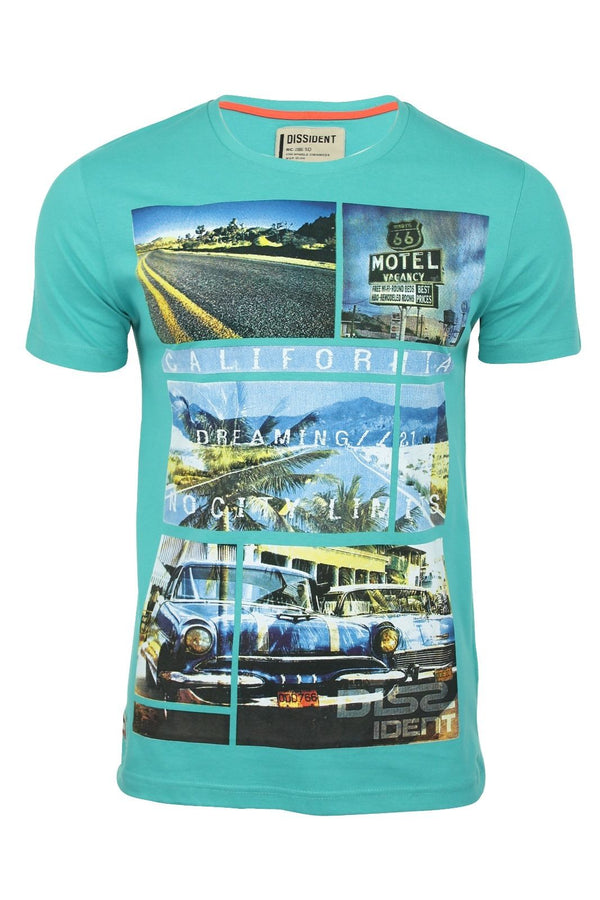 Dissident Cali Dreaming Green T-Shirt