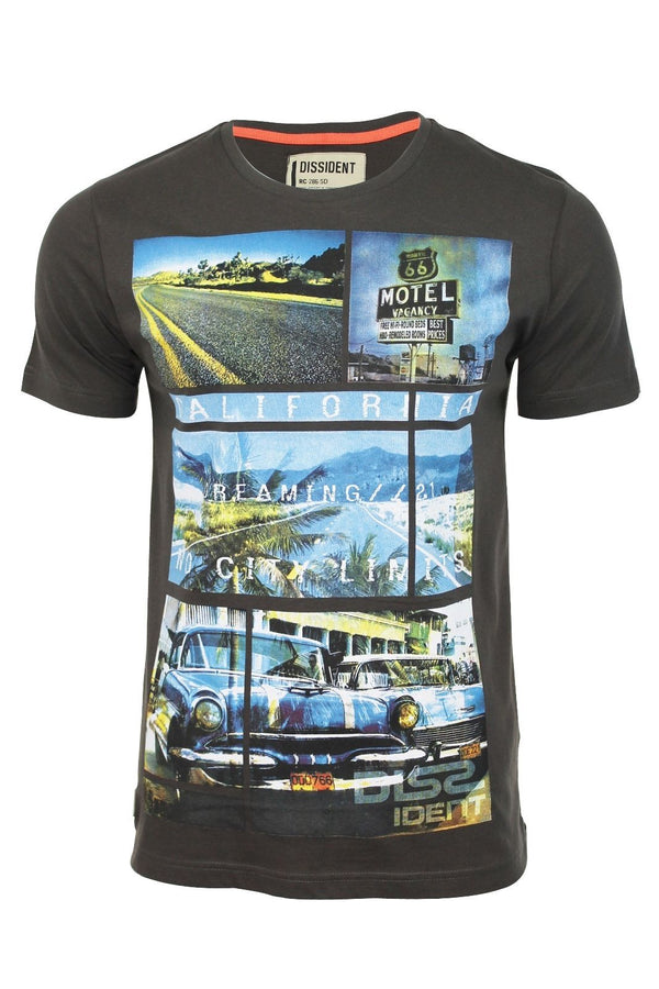 Dissident Cali Dreaming Grey T-Shirt