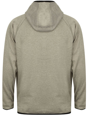 Southwick Zip Through Hoodie in Grey Marl / White Spot - Dissident