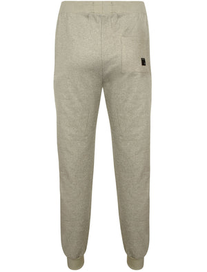 Holford Cuffed Joggers in Grey Marl / White Spot - Dissident