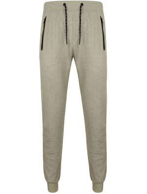 Holford Cuffed Joggers in Grey Marl / White Spot - Dissident