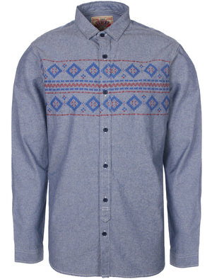 Tokyo Laundry Carlito Long Sleeved Cotton Shirt