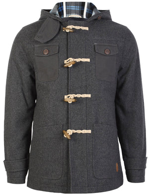 Tokyo Laundry Nye Double-Breasted Jacket in grey