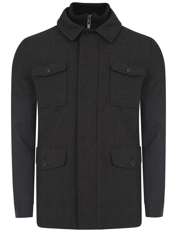 Dissident Devonia grey military jacket
