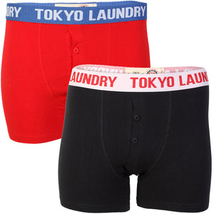 Marshall Rivers Red/Black Boxers - Tokyo Laundry