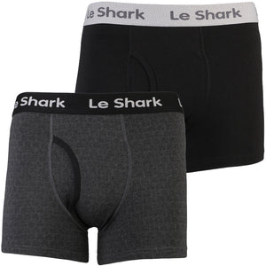 Le Shark Roaring Twenties grey & black boxer shorts