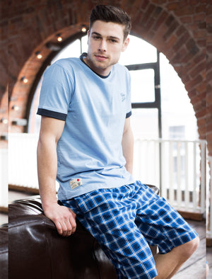 Compton Lounge Wear in Placid Blue - Tokyo Laundry