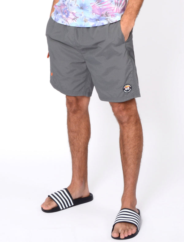 Siba Swim Shorts In Grey - Tokyo Laundry