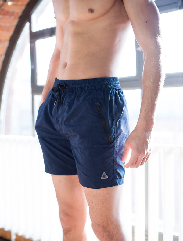 Laulima Swim Shorts in Blue - Dissident